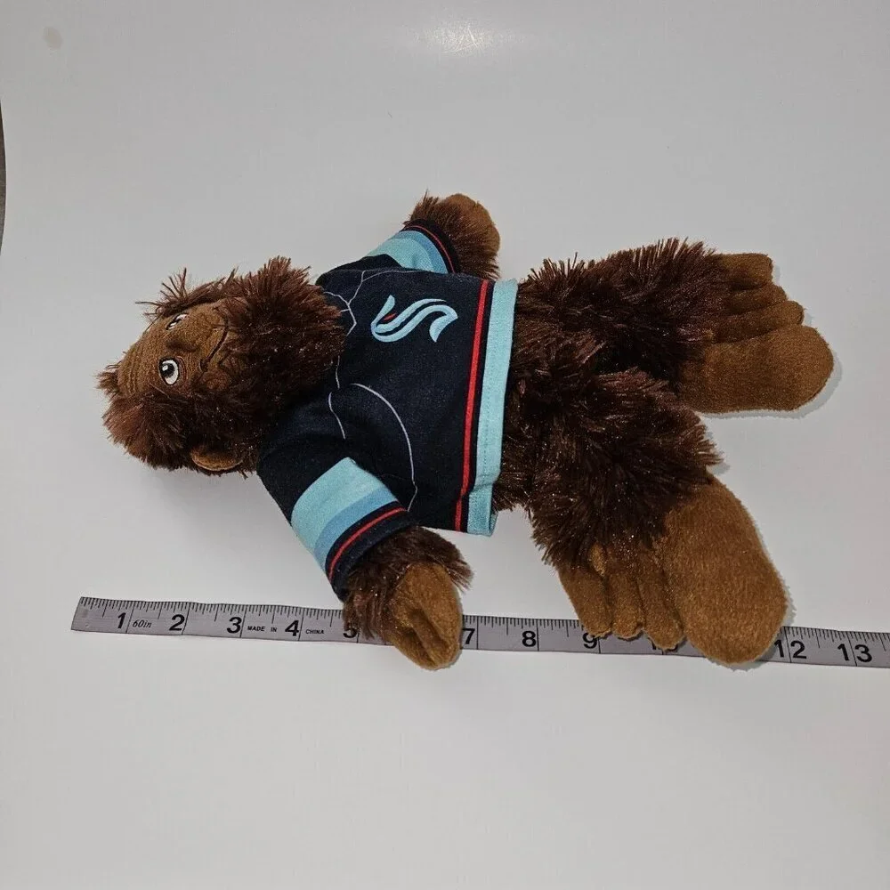 Seattle Kraken Tee Bigfoot Plush 9